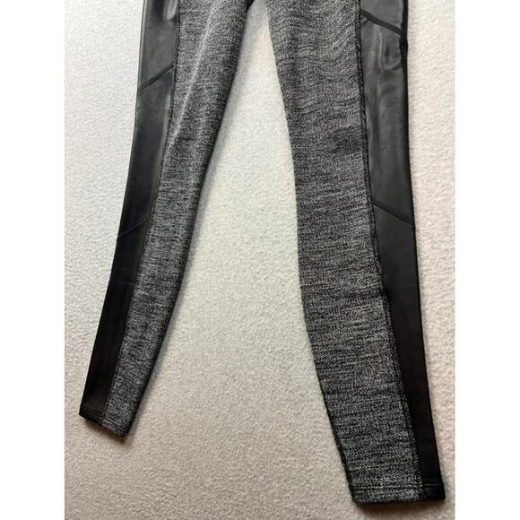 Athleta Herringbone Luxe Moto Drifter Leggings Womens XS Baddie Grunge - Picture 3 of 12